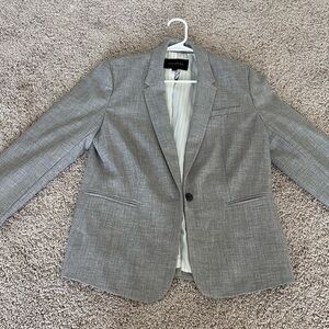 Banana Republic Gray Sport Coat with Modern Tailoring